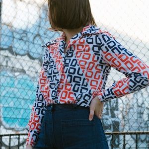 70s Printed Shirt